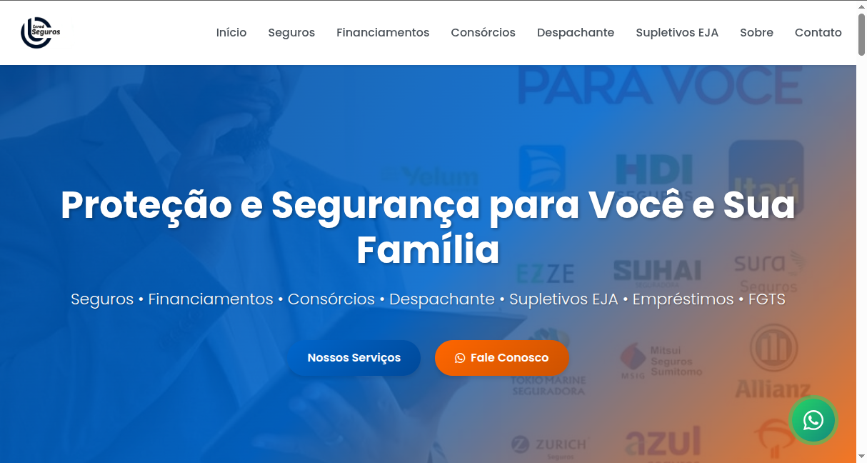 Ecred Seguros - Site